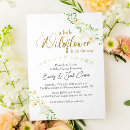 Search for yellow baby girl shower invitations Little wildflower