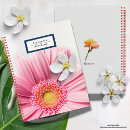 Search for flower monogram notebooks Feminine