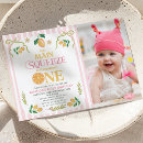 Search for pink lemon invitations Modern