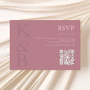 Search for monogram wedding rsvp cards Modern