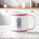 Recherche de rose fuchsia tasses Votre nom