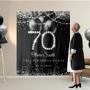 Search for 70th birthday backdrops 70 and fabulous