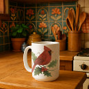 Search for red holly berries mugs Cardinal