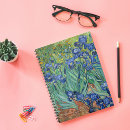 Search for vincent van gogh notebooks Irises
