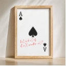 Search for aces posters Poker