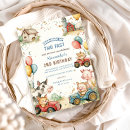 Search for two animals invitations Baby boy