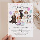 Search for puppy pawty invitations Kids