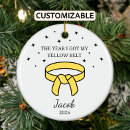 Search for taekwondo ornaments Black belt