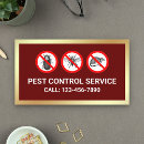 Recherche de pest control cartes visite Professionnel