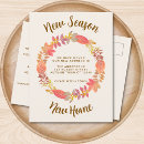 Search for brown leaf invitations Autumn leaves