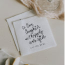 Search for love quotes for wedding napkins And happily ever after