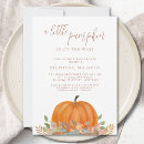Search for little pumpkin on the way invitations Botanical