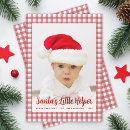 Search for new baby christmas cards Red and white