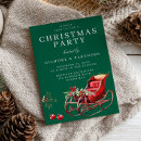 Recherche de traîneau père noël invitations Xmas
