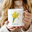 Search for yellow daffodil mugs Modern