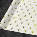 Search for honeybee wrapping paper Black
