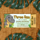 Search for third dinosaur birthday invitations T rex birthday