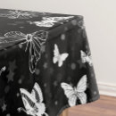 Search for black silver tablecloths Black and white