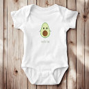 Search for cute avocado baby clothes Vegan
