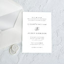 Search for refined invitations Black and white