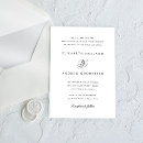 Search for formal black tie wedding invitations Simple