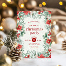 Search for flowers christmas invitations Festive