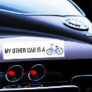 Search for my other car is bumper stickers Bike