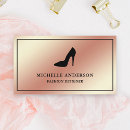 Recherche de les chaussures des femmes cartes visite Pompes