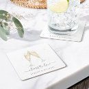 Search for champagne coasters Elegant