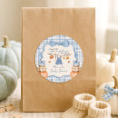 Search for boy pumpkin stickers Blue bow