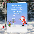 Search for disc golf cards Santa claus