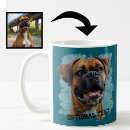 Search for boxer dog dad mugs Cute