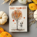 Search for skeleton halloween cards Watercolor