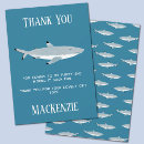 Search for shark thank you cards Modern