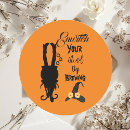 Search for witch cauldron stickers Halloween party