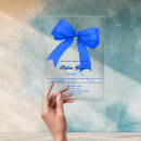 Search for royal blue sweet 16 invitations Modern
