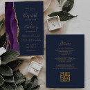 Search for purple and blue wedding invitations Trendy