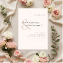 Recherche de palette neutre invitations Chic