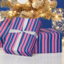 Search for blue and pink striped wrapping paper Pattern