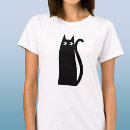 Search for black cat tshirts Kitten