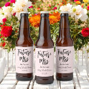 Search for bachelorette party beer labels Bride