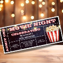 Search for theatre birthday invitations Backyard movie night