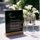 Search for black base posters Signature drinks