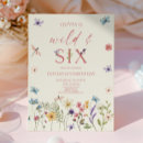Search for six birthday invitations Digital download