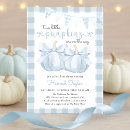 Search for twin pumpkin baby shower invitations Gingham