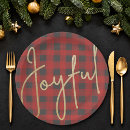 Search for buffalo plaid plates Tableware
