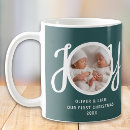Search for our first christmas mugs Green