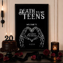 Search for death posters Black and white