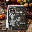Search for skeleton halloween invitations Fancy dress party