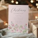 Search for floral christmas invitations Corporate christmas party